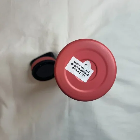 Disney Parks Mickey Park Map Aluminum Metal Travel Tumbler No Spill Sip Lid NWOT - Picture 8 of 9